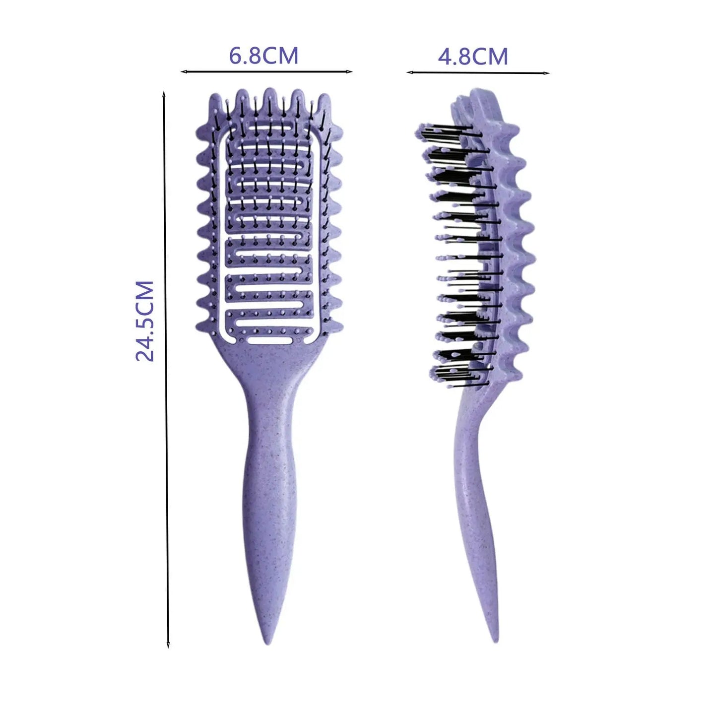 Curly Hair Brush Hollow Out