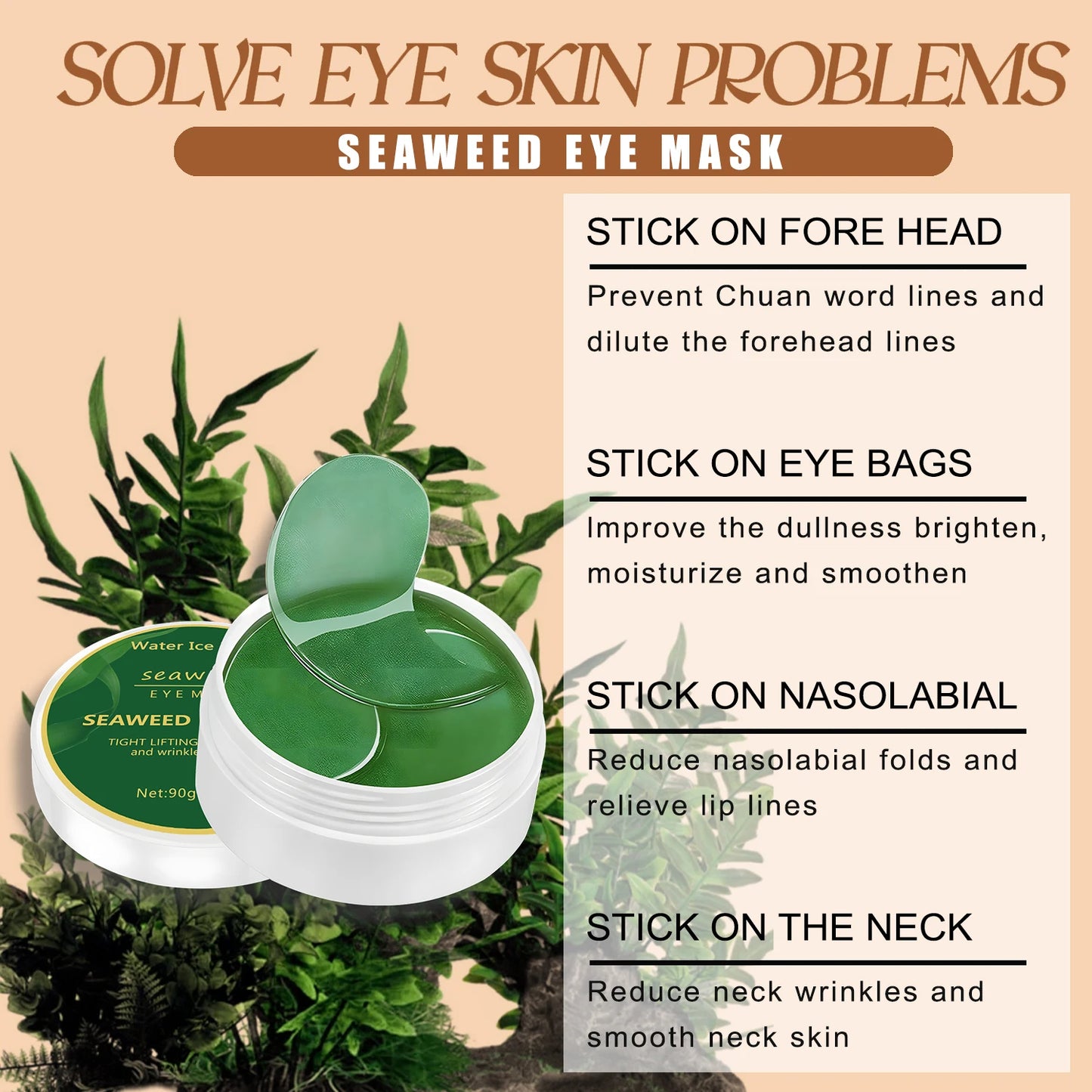 Seaweed Hyaluronic Acid Eye Mask