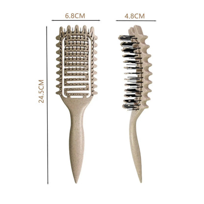 Curly Hair Brush Hollow Out