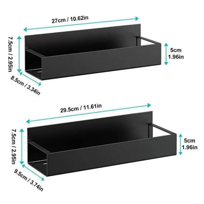 2pcs Magnetic Storage Shelf